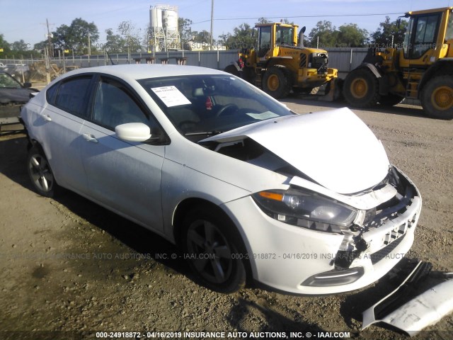 1C3CDFBB1GD503823 - 2016 DODGE DART SXT WHITE photo 1