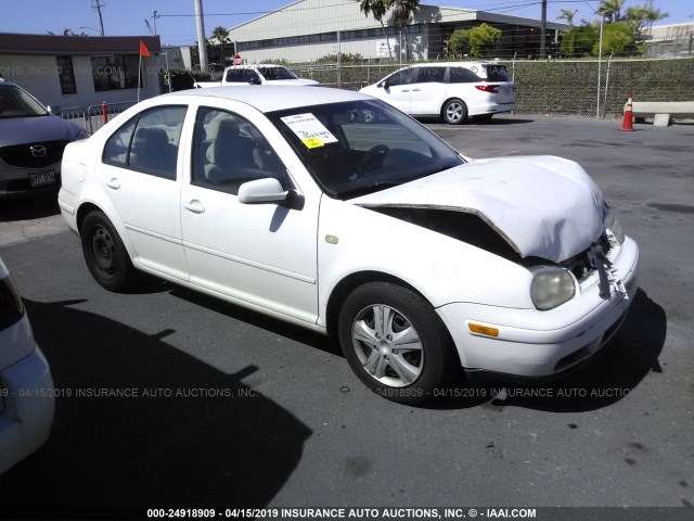 3VWSK69MX2M068539 - 2002 VOLKSWAGEN JETTA GLS WHITE photo 1