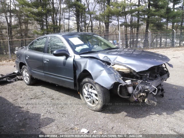 1G2NF52E64M548419 - 2004 PONTIAC GRAND AM SE1 GRAY photo 1