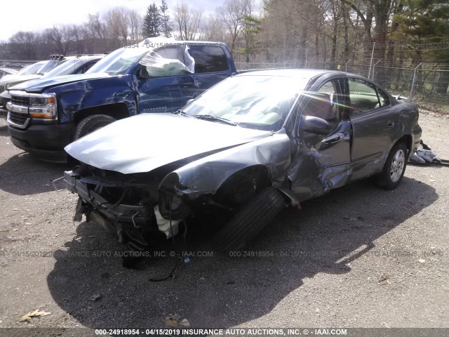 1G2NF52E64M548419 - 2004 PONTIAC GRAND AM SE1 GRAY photo 2