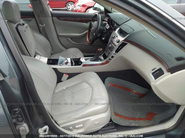 1G6DS5EV1A0116650 - 2010 CADILLAC CTS PREMIUM COLLECTION SILVER photo 5