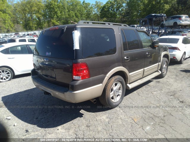 1FMPU17586LA82136 - 2006 FORD EXPEDITION EDDIE BAUER GRAY photo 4