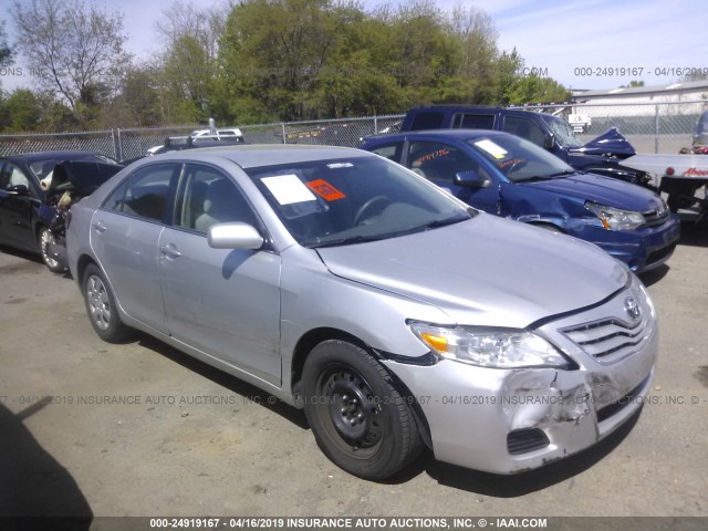 4T1BF3EK6AU061698 - 2010 TOYOTA CAMRY SE/LE/XLE SILVER photo 1
