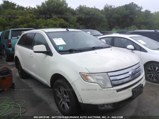 2FMDK38C68BA51455 - 2008 FORD EDGE SEL CREAM photo 1