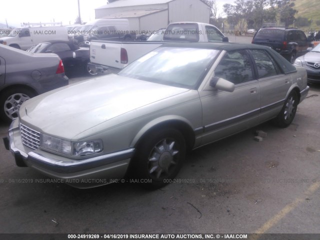 1G6KS52Y3VU823253 - 1997 CADILLAC SEVILLE SLS GREEN photo 2