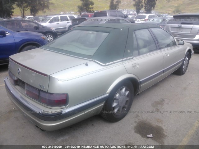 1G6KS52Y3VU823253 - 1997 CADILLAC SEVILLE SLS GREEN photo 4