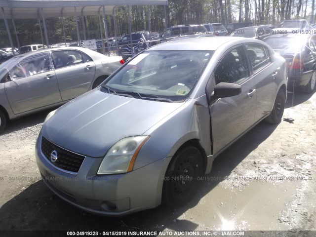 3N1AB61E08L646412 - 2008 NISSAN SENTRA 2.0/2.0S/2.0SL GRAY photo 2