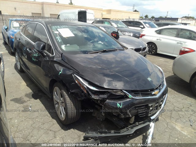 1G1BF5SM3H7178324 - 2017 CHEVROLET CRUZE PREMIER BLACK photo 1