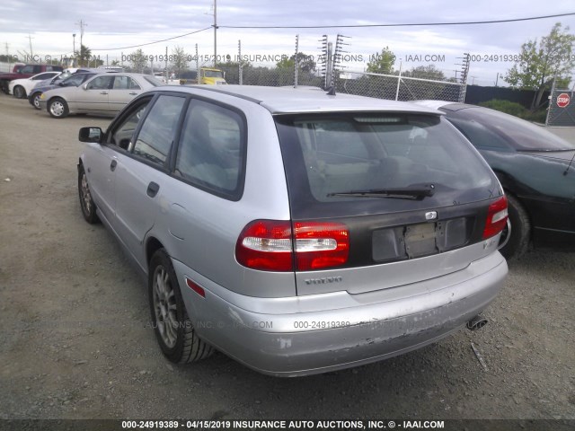 YV1VW27504F057359 - 2004 VOLVO V40 1.9T SILVER photo 3