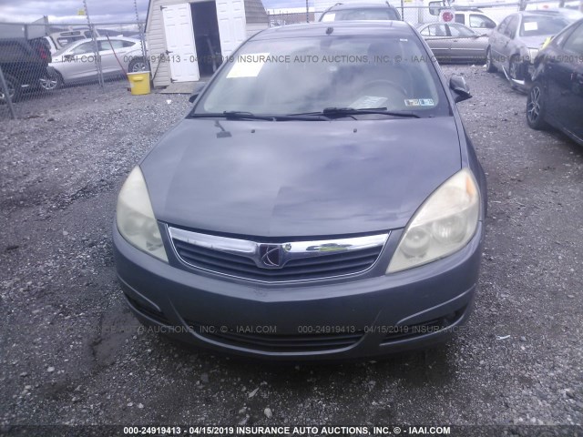 1G8ZV57747F146394 - 2007 SATURN AURA XR GRAY photo 6