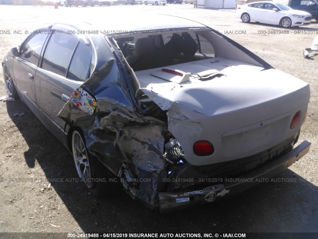 JT8BD68SXX0058423 - 1999 LEXUS GS 300 GRAY photo 3