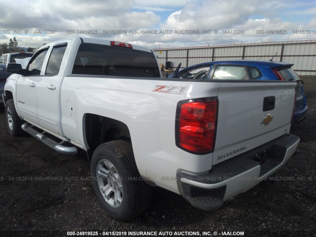 1GCVKREC5HZ349184 - 2017 CHEVROLET SILVERADO K1500 LT WHITE photo 3