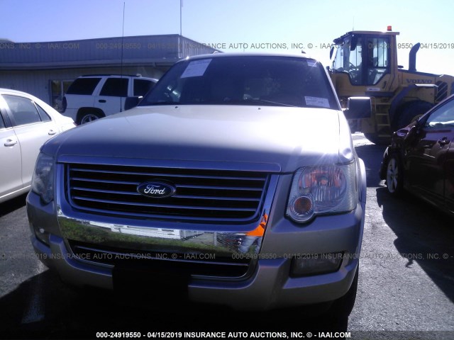 1FMEU73E08UA96562 - 2008 FORD EXPLORER XLT SILVER photo 6