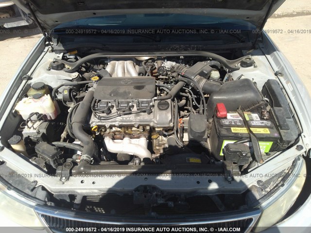 2T1CF28P6XC256491 - 1999 TOYOTA CAMRY SOLARA SE/SLE SILVER photo 10