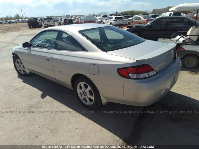 2T1CF28P6XC256491 - 1999 TOYOTA CAMRY SOLARA SE/SLE SILVER photo 3