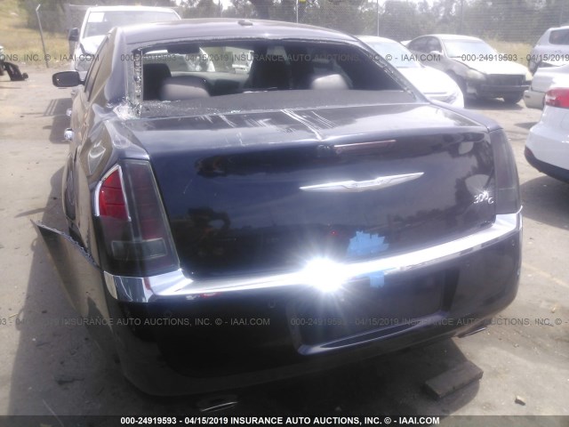 2C3CA6CT2BH531299 - 2011 CHRYSLER 300C BLACK photo 6