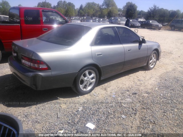 JT8BF28G7Y0258188 - 2000 LEXUS ES 300 Pewter photo 4