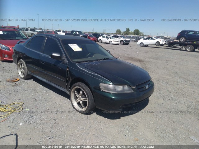 1HGCF86621A041930 - 2001 HONDA ACCORD VALUE GREEN photo 1