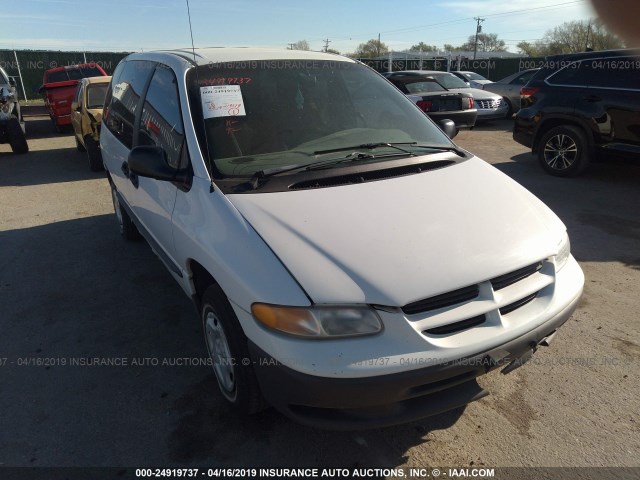 2B4GP25G9XR265458 - 1999 DODGE CARAVAN WHITE photo 1