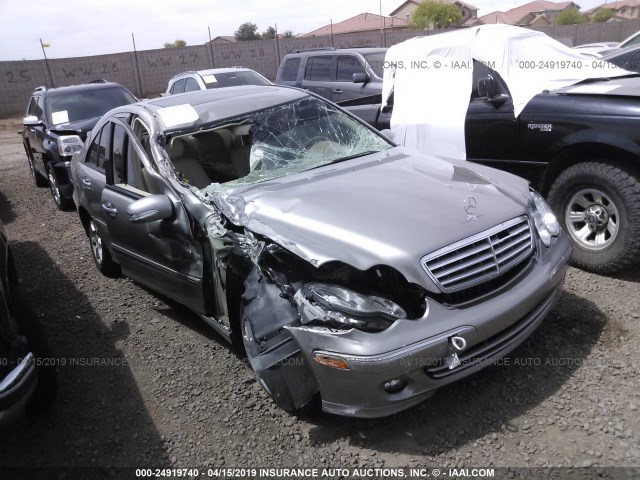 WDBRF54H47A931381 - 2007 MERCEDES-BENZ C 280 TAN photo 1