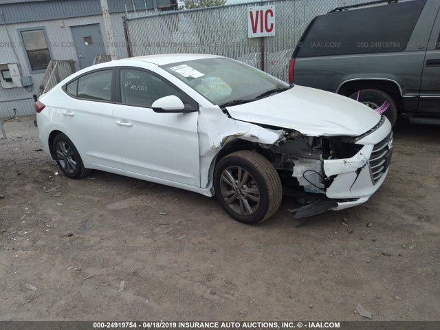 5NPD84LF9HH042229 - 2017 HYUNDAI ELANTRA SE/VALUE/LIMITED WHITE photo 1