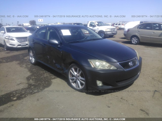 JTHBK262X72035083 - 2007 LEXUS IS 250 GRAY photo 1