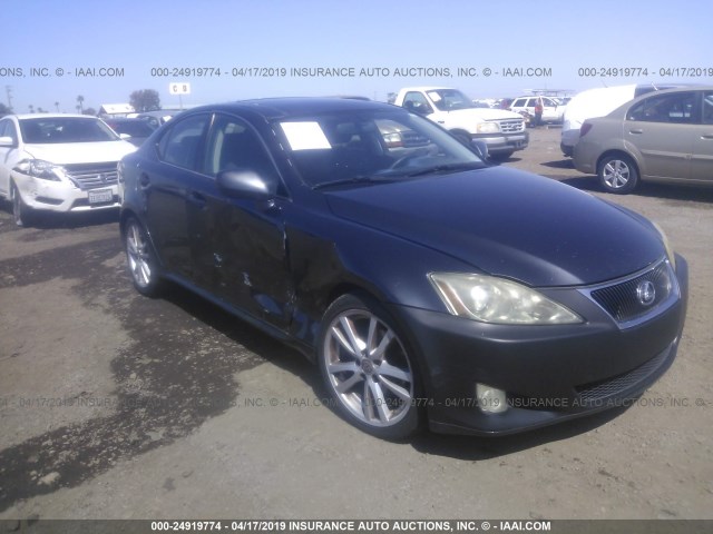 JTHBK262X72035083 - 2007 LEXUS IS 250 GRAY photo 6