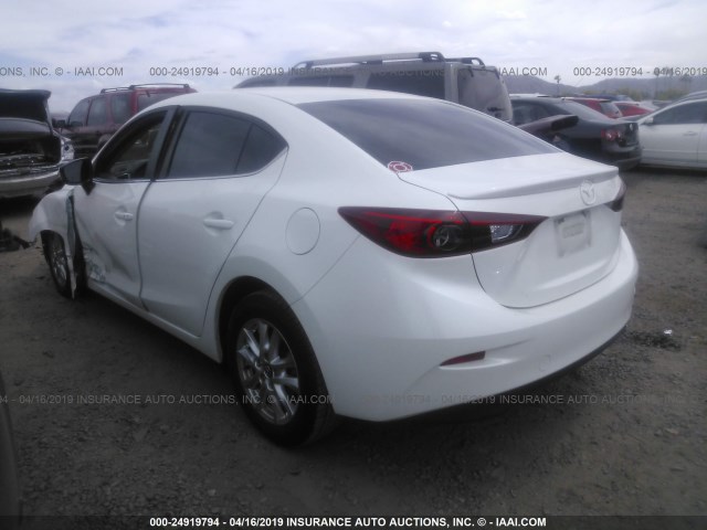 JM1BM1V76E1151368 - 2014 MAZDA 3 TOURING WHITE photo 3