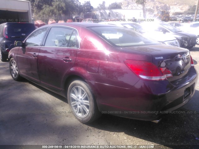 4T1BK36BX7U196315 - 2007 TOYOTA AVALON XL/XLS/TOURING/LIMITED MAROON photo 3