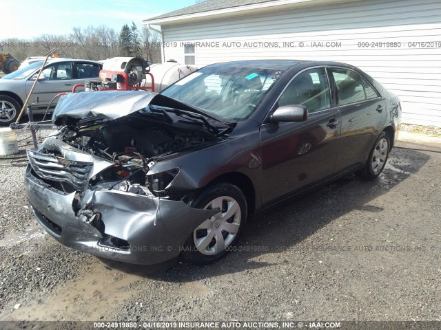 4T4BE46K29R100652 - 2009 TOYOTA CAMRY SE/LE/XLE GRAY photo 2