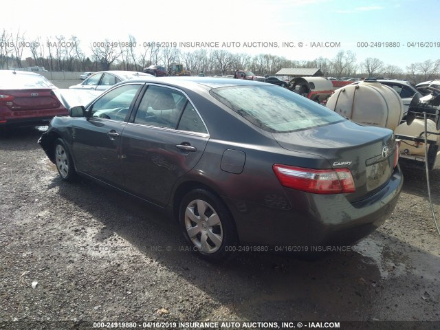 4T4BE46K29R100652 - 2009 TOYOTA CAMRY SE/LE/XLE GRAY photo 3