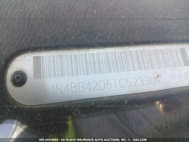 1N4BB42D6TC523364 - 1996 NISSAN 200SX SE-R GOLD photo 9