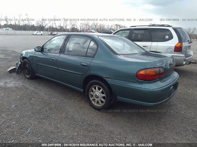 1G1NE52M6X6178256 - 1999 CHEVROLET MALIBU LS BLUE photo 3