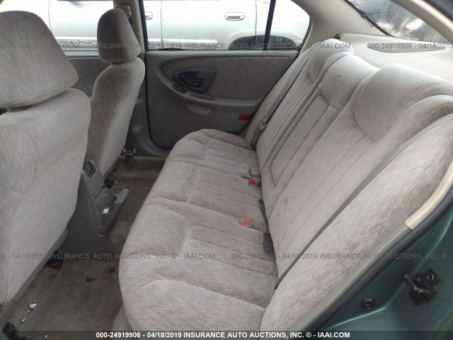 1G1NE52M6X6178256 - 1999 CHEVROLET MALIBU LS BLUE photo 8