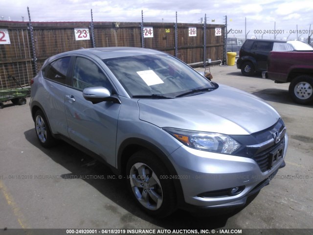 3CZRU6H52HM731692 - 2017 HONDA HR-V EX SILVER photo 1