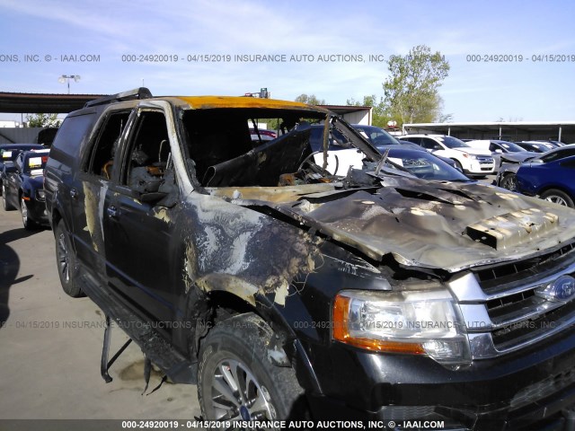 1FMJK1JT6FEF43695 - 2015 FORD EXPEDITION EL XLT/EL KING RANCH BLACK photo 6