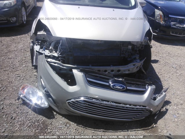 1FADP5BU4FL106443 - 2015 FORD C-MAX SEL TAN photo 6