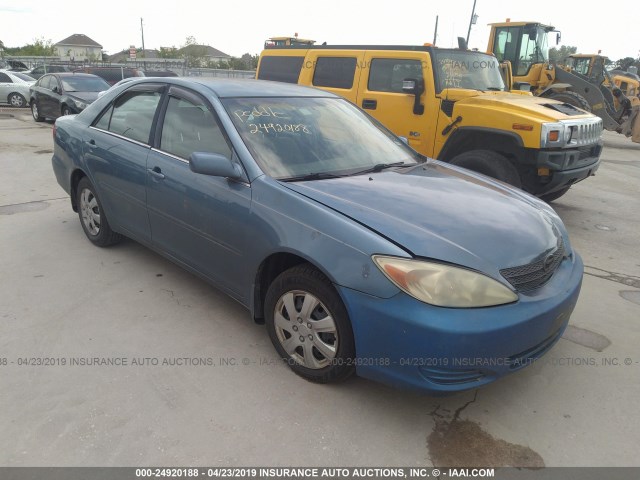 4T1BE32K54U789167 - 2004 TOYOTA CAMRY LE/XLE/SE BLUE photo 1