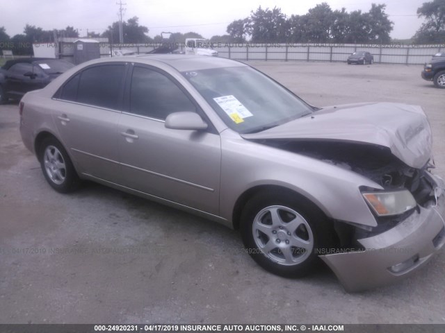 5NPEU46F37H158875 - 2007 HYUNDAI SONATA SE/LIMITED GOLD photo 1