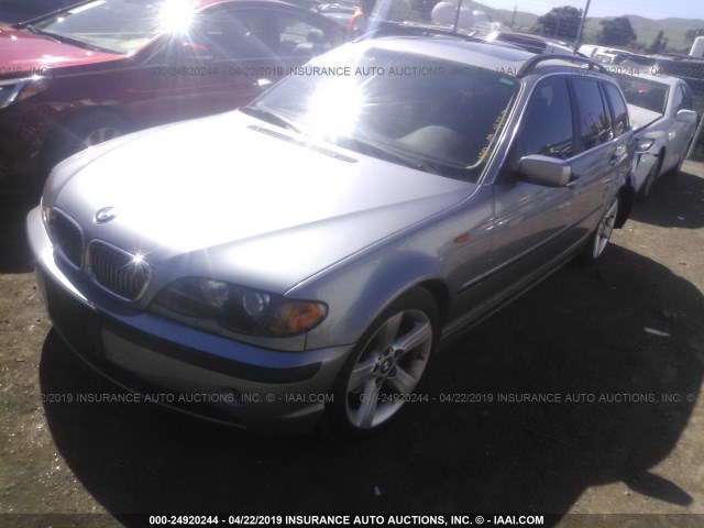 WBAEN33414PC13317 - 2004 BMW 325 IT GRAY photo 2