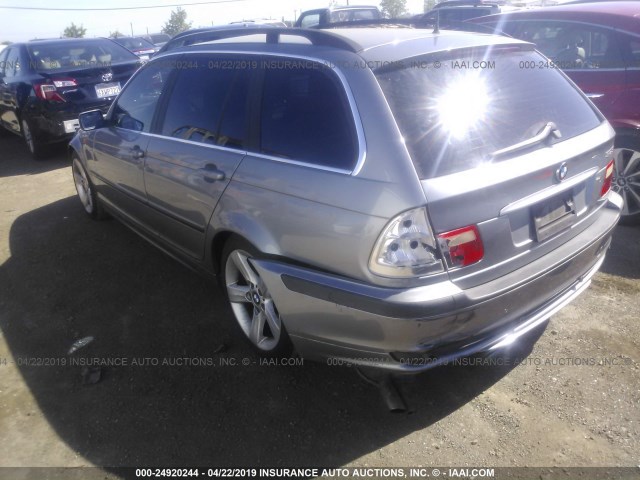 WBAEN33414PC13317 - 2004 BMW 325 IT GRAY photo 3