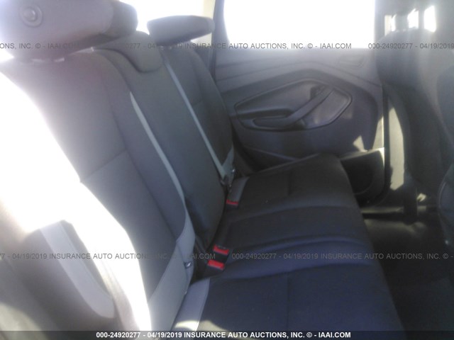 1FMCU0F79DUB64556 - 2013 FORD ESCAPE S BLACK photo 8