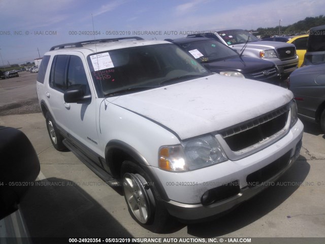 1FMZU64K34UA63548 - 2004 FORD EXPLORER EDDIE BAUER WHITE photo 1