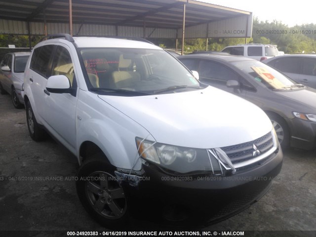 JA4MS31X97Z003830 - 2007 MITSUBISHI OUTLANDER ES/LS 白色 照片 1