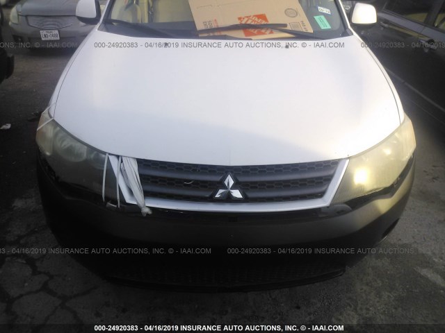 JA4MS31X97Z003830 - 2007 MITSUBISHI OUTLANDER ES/LS 白色 照片 6