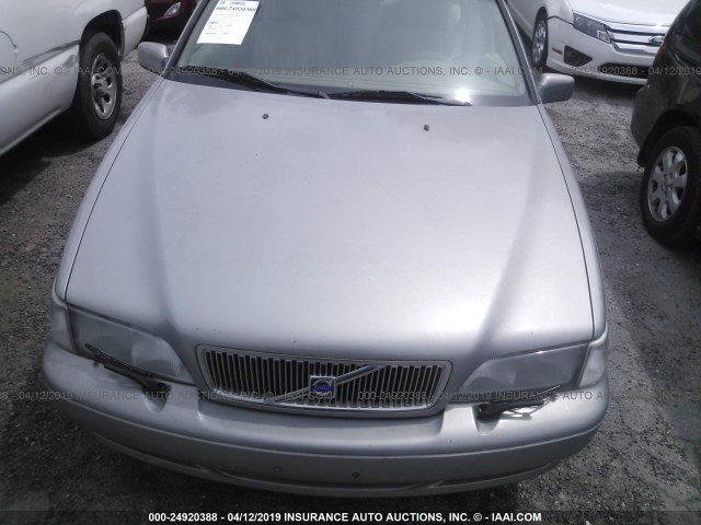 YV1LS56D5X2613934 - 1999 VOLVO S70 GLT SILVER photo 6