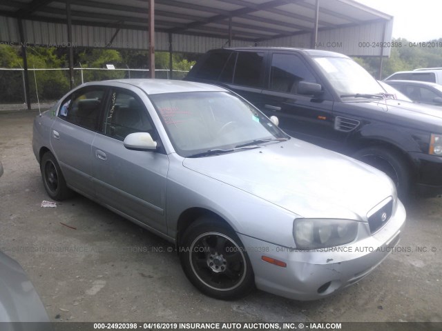 KMHDN45D32U430649 - 2002 HYUNDAI ELANTRA GLS/GT SILVER photo 1