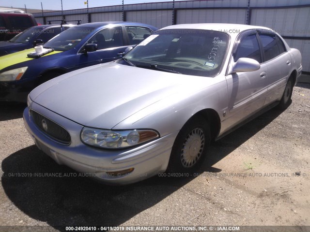 1G4HR54K32U150130 - 2002 BUICK LESABRE LIMITED SILVER photo 2