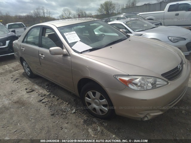 4T1BE32K53U174360 - 2003 TOYOTA CAMRY LE/XLE/SE BEIGE photo 1