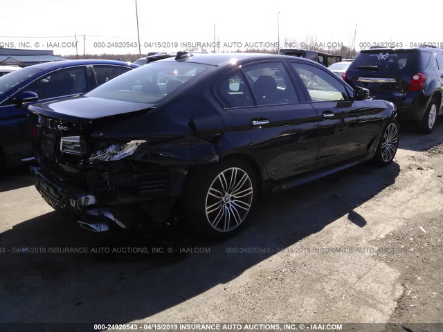 WBAJE7C52JWC56600 - 2018 BMW 540 XI BLACK photo 4